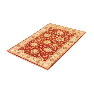 Ecarpetgallery Chobi Finest Dark Red Rug 4''0" X 6''1"