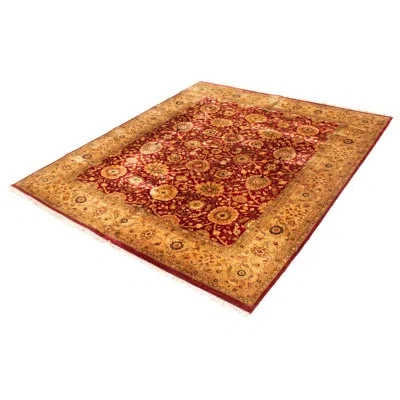 Ecarpetgallery Finest Agra Jaipur Dark Red Rug 12''1" X 15''1"