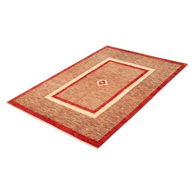 Ecarpetgallery Finest Peshawar Ziegler Cream, Red Rug 5''4" X 8''2" In Red;cream
