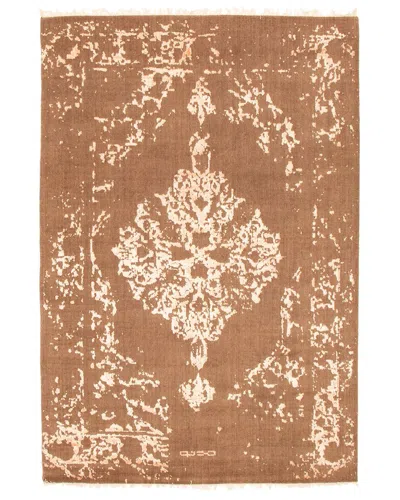 Ecarpetgallery Hand-knotted Silk, Wool Rug In Brown