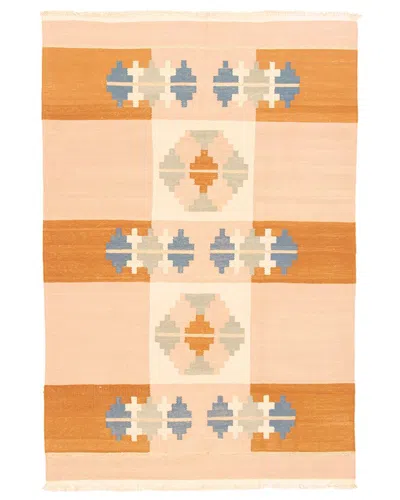 Ecarpetgallery Hand Woven Wool Rug In Blush