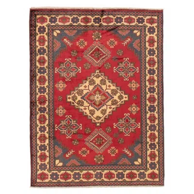 Ecarpetgallery Kargahi One-of-a-kind Rectangle: 5'0" X 6'6" New Age Wool Area Rug In Red