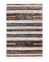 Ecarpet Gallery Kybella Linear Rug In Gray