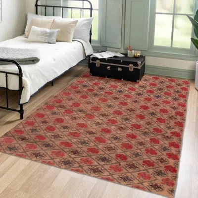 Ecarpetgallery Melis Vintage Tan Rug 4'4" X 7'7"