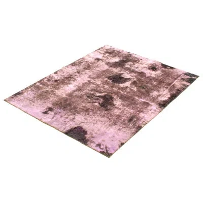Ecarpetgallery One-of-a-kind Hand-knotted 1990s Light Purple 4'9" X 6' Wool Area Rug
