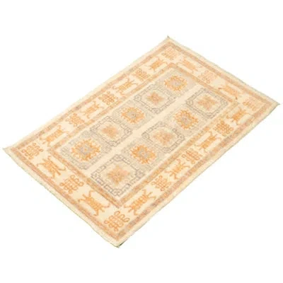 Ecarpetgallery One-of-a-kind Hand-knotted New Age 18/20 Pak Mamluk Dark Copper 3'1" X 4'6" Wool Area Rug