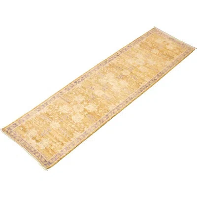 Ecarpetgallery One-of-a-kind Hand-knotted New Age 18/20 Pak Oushak Light Brown 2'8" X 9'8" Runner Wool Area Rug