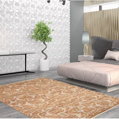Ecarpetgallery One-of-a-kind Hand-knotted New Age 18/20 Pako Brown 7'10" X 9'9" Wool Area Rug In Brown,beige