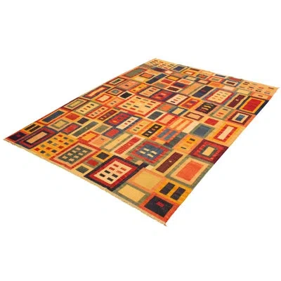 Ecarpetgallery One-of-a-kind Hand-knotted New Age Anatolian Beige/red 10'3" X 13'10" Wool Area Rug In Beige,red