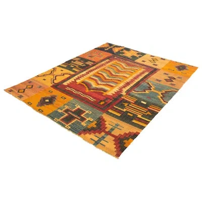 Ecarpetgallery One-of-a-kind Hand-knotted New Age Anatolian Burgundy/burnt Orange 10'2" X 12'6" Wool Area Rug In Burgundy,burnt Orange