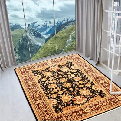 Ecarpetgallery One-of-a-kind Hand-knotted New Age Chobi Black 10' X 13'8" Wool Area Rug In Black,brown