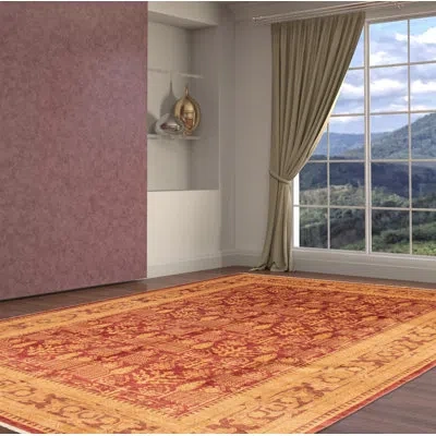 Ecarpetgallery One-of-a-kind Hand-knotted New Age Chobi Burgundy 10'2" X 13'8" Wool Area Rug