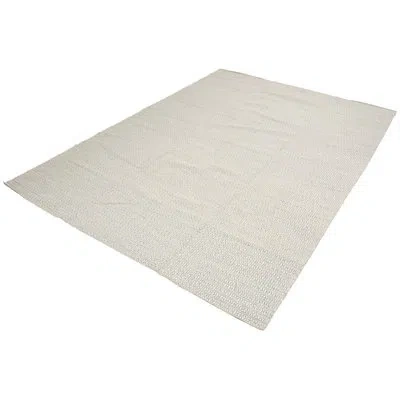 Ecarpetgallery One-of-a-kind Hand-knotted New Age Flatweave Cream/dark Blue 12'3" X 17'9" Wool Area Rug In Cream,dark Blue