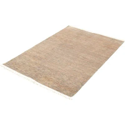 Ecarpetgallery One-of-a-kind Hand-knotted New Age Gabbeh Tan 5'1" X 7'6" Wool Area Rug