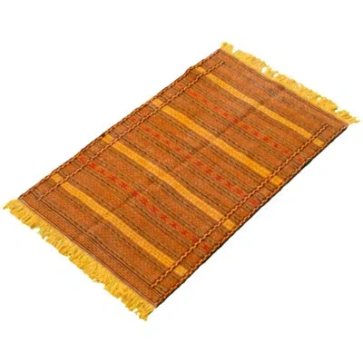 Ecarpetgallery One-of-a-kind Hand-knotted New Age Kashkoli Tan/yellow 3'1" X 4'10" Wool Area Rug In Yellow;tan