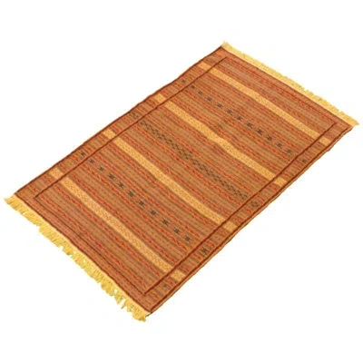 Ecarpetgallery One-of-a-kind Hand-knotted New Age Kashkoli Tan/yellow 3'1" X 5'1" Wool Area Rug In Yellow;tan