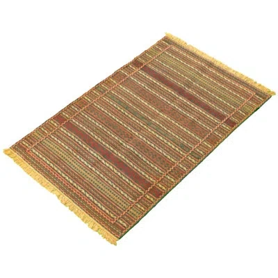 Ecarpetgallery One-of-a-kind Hand-knotted New Age Kashkoli Teal 3'3" X 5'1" Wool Area Rug
