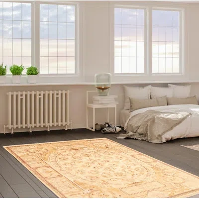 Ecarpetgallery One-of-a-kind Hand-knotted New Age Pako Cream 9'2" X 12'1" Wool Area Rug
