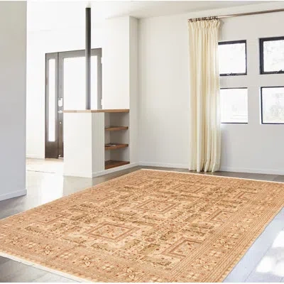 Ecarpetgallery One-of-a-kind Hand-knotted New Age Pako Ivory 10'2" X 13'9" Wool Area Rug