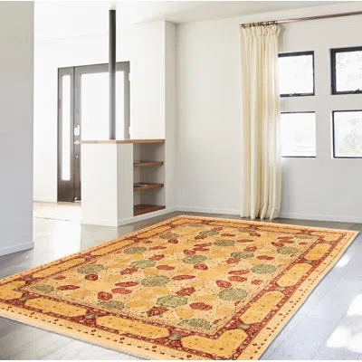 Ecarpetgallery One-of-a-kind Hand-knotted New Age Pako Ivory 9' X 11'10" Wool Area Rug
