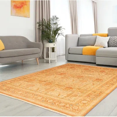 Ecarpetgallery One-of-a-kind Hand-knotted New Age Pako Ivory 9'2" X 12'2" Wool Area Rug