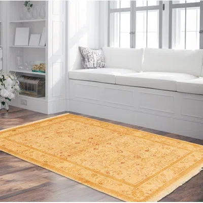 Ecarpetgallery One-of-a-kind Hand-knotted New Age Pako Persian 18/20 Cream 4' X 6'1" Wool Area Rug
