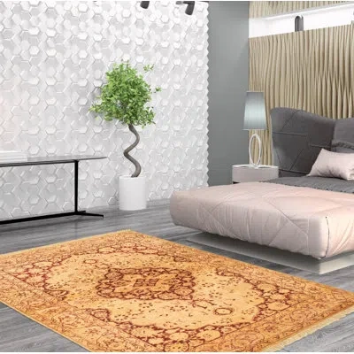Ecarpetgallery One-of-a-kind Hand-knotted New Age Pako Persian 18/20 Dark Red 4' X 6'3" Wool Area Rug