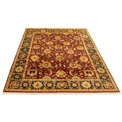 Ecarpetgallery One-of-a-kind Hand-knotted New Age Pako Persian 18/20 Dark Red 8' X 10'3" Wool Area Rug