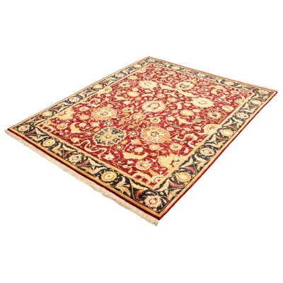 Ecarpetgallery One-of-a-kind Hand-knotted New Age Pako Persian 18/20 Dark Red 9' X 11'11" Wool Area Rug