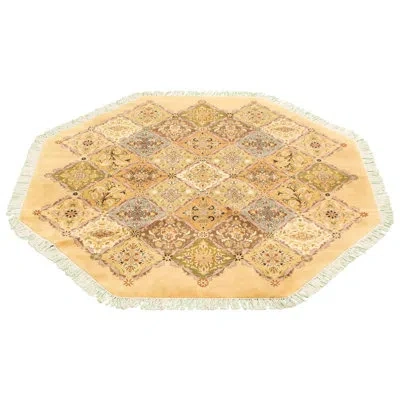 Ecarpetgallery One-of-a-kind Hand-knotted New Age Pako Persian 18/20 Ivory 6'1" X 6'1" Wool Area Rug