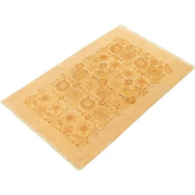 Ecarpetgallery One-of-a-kind Hand-knotted New Age Pako Persian 18/20 Tan 4' X 6'1" Wool Area Rug