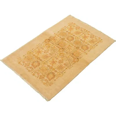 Ecarpetgallery One-of-a-kind Hand-knotted New Age Pako Persian 18/20 Tan 4'2" X 6'5" Wool Area Rug