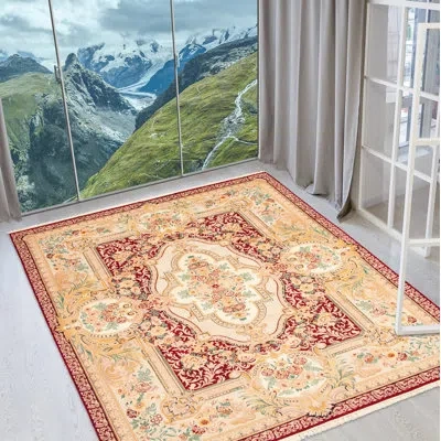 Ecarpetgallery One-of-a-kind Hand-knotted New Age Pako Persian Dark Red 10' X 14'2" Wool Area Rug In Black,cream,dark Red