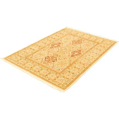 Ecarpetgallery One-of-a-kind Hand-knotted New Age Pako Persian Ivory 6' X 8'6" Wool Area Rug In Ivory,red