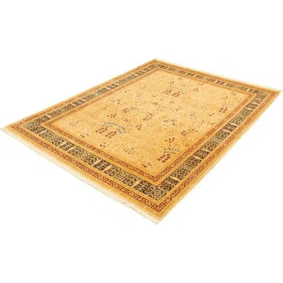 Ecarpetgallery One-of-a-kind Hand-knotted New Age Pako Persian Ivory 7'10" X 10'8" Wool Area Rug In Dark Navy,ivory,dark Red