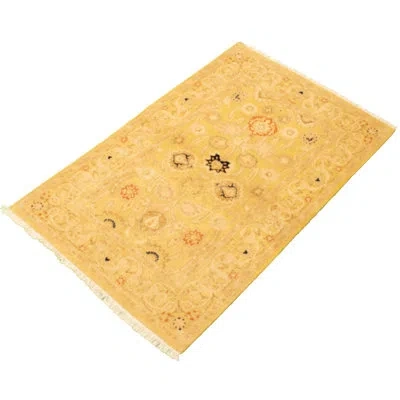 Ecarpetgallery One-of-a-kind Hand-knotted New Age Pako Persian Khaki 4'2" X 6'4" Wool Area Rug