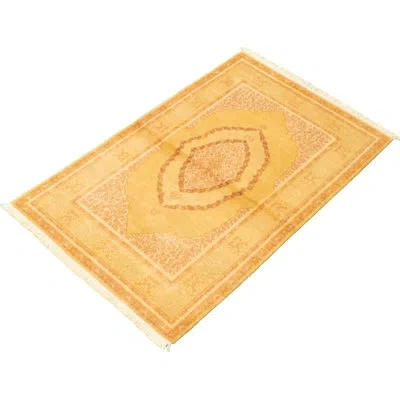 Ecarpetgallery One-of-a-kind Hand-knotted New Age Pako Persian Tan 4' X 6'1" Wool Area Rug