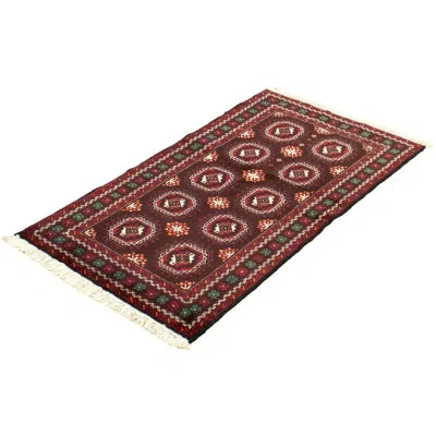 Ecarpetgallery One-of-a-kind Hand-knotted New Age Rizbaft Brown/red 3'4" X 5'10" Wool Area Rug In Brown;red