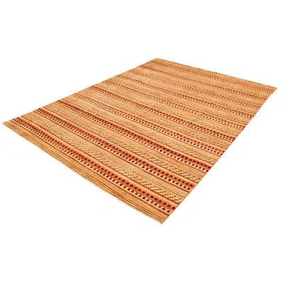 Ecarpetgallery One-of-a-kind Hand-knotted New Age Ziegler Red/ivory 10' X 13'9" Wool Area Rug In Red,ivory