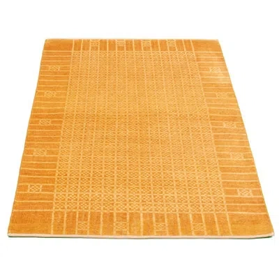 Ecarpetgallery One-of-a-kind Peshawar New Age 4'2" X 6'3" Wool Area Rug In Light Brown
