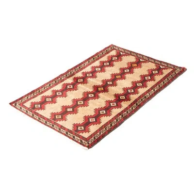 Ecarpetgallery One-of-a-kind Royal Hand-knotted New Age 3'3" X 5'6" Wool Area Rug In Tan
