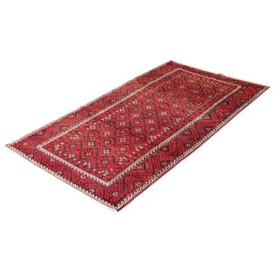 Ecarpetgallery One-of-a-kind Royal Hand-knotted New Age 4'9" X 9'3" Wool Area Rug In Red