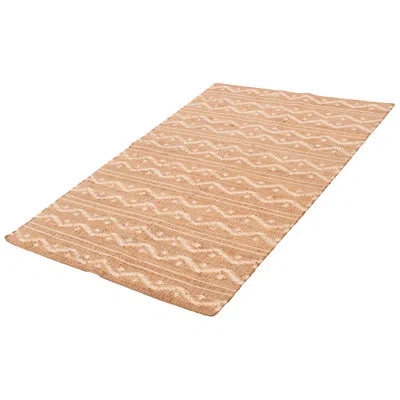 Ecarpetgallery Palas Denizli One-of-a-kind 5'0" X 7'11" New Age Jute/sisal Area Rug In Tan