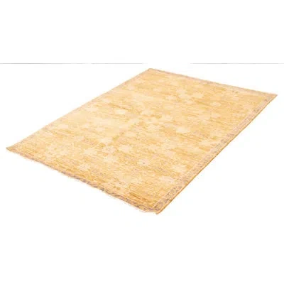 Ecarpetgallery Peshawar Oushak Gold Rug 6'3" X 8'9" In Purple;gold;cream
