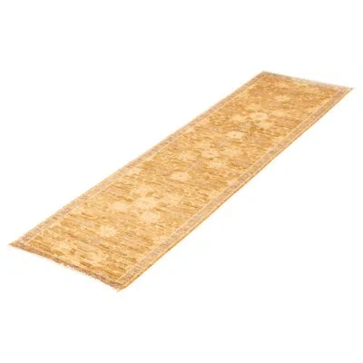 Ecarpetgallery Peshawar Oushak Tan Rug 2'7" X 9'7" In Beige;tan