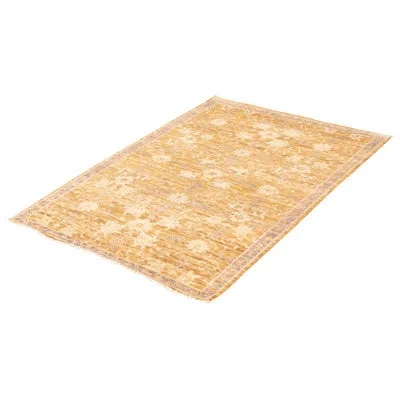 Ecarpetgallery Peshawar Oushak Tan Rug 5'3" X 7'10" In Beige;tan