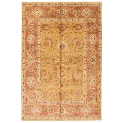 Ecarpetgallery Royal Mahal Dark Gold Rug