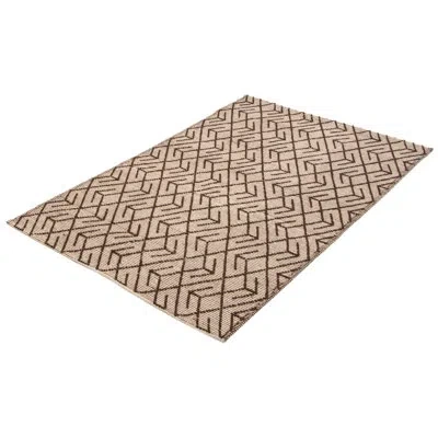 Ecarpetgallery Sienna Brown Rug 5'1" X 7'10"