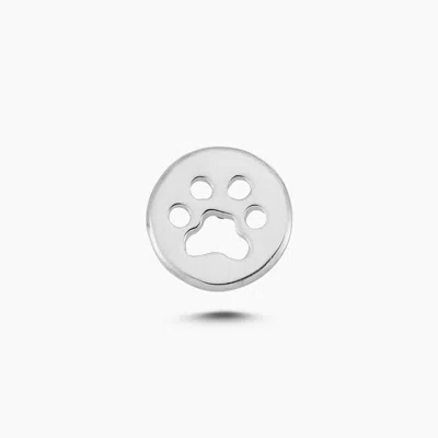 Ecce | Artisan Diamonds Women's 925k Sterling Silver Cute Paw Mini Pin - Silver In Metallic