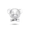 Ecce | Artisan Diamonds Women's 925k Sterling Silver Teddy Bear Mini Pin In Silver